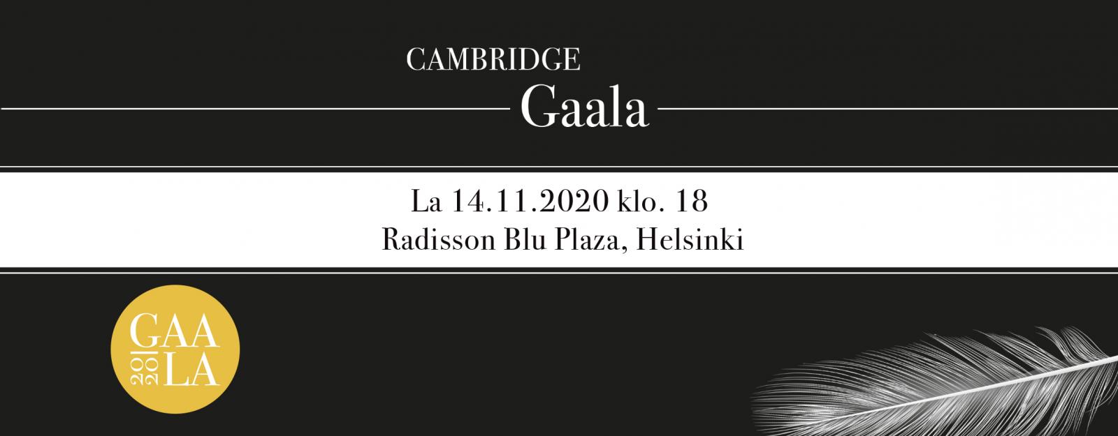 Cambridge Gaala 2020 Cambridge Gaala 2020