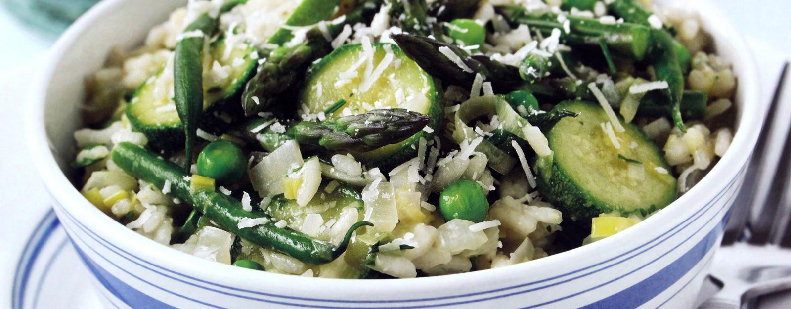 Kevyt kasvisrisotto Kevyt kasvisrisotto